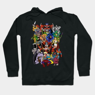 90s cartoon hero's Hoodie